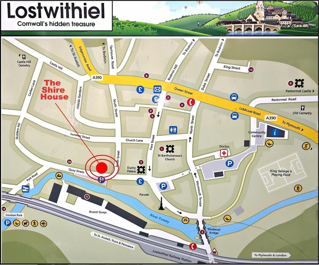 Villa The Shire House Lostwithiel Exterior foto